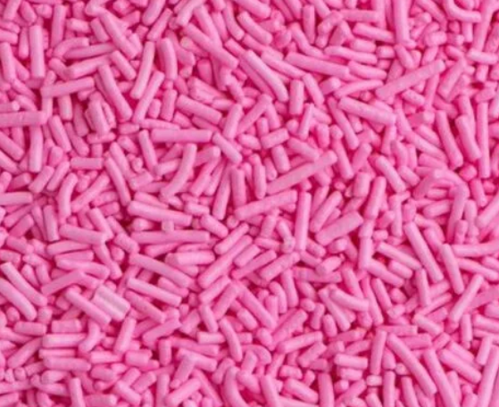 Посыпки "Вермишель розовая" 0,75кг tp19688