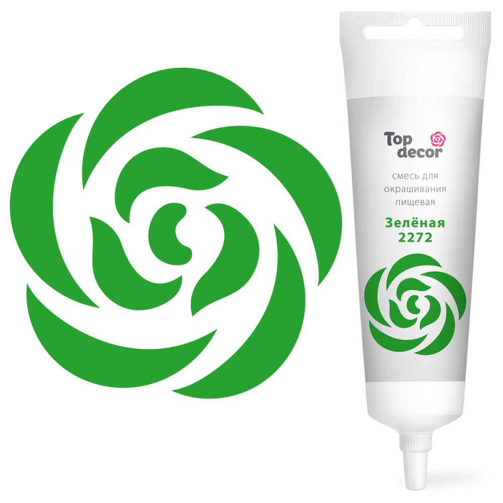 Смесь д/окраш.пищ.продукт.жидк. Зеленая 100г hk79224