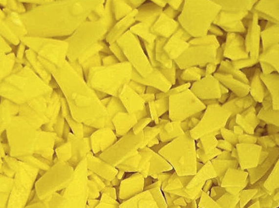 Посыпка декоративная "Крошка" цветная (желтая) 4кг/кор