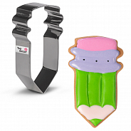 Вырубка для печенья КАРАНДАШ, 103х58мм, металл tp84938