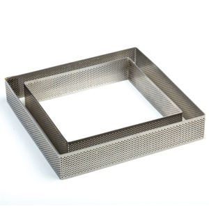 Форма нерж. перфорир.Квадрат 190х35 (1шт) XF191935