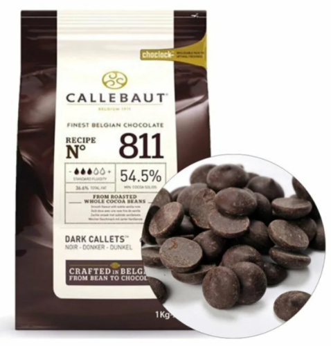 Шоколад темный Каллеты Callebaut 5кг/шт 811NV-5 