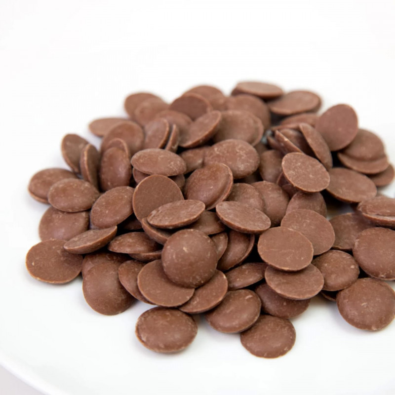 Шоколад молочный в дисках 31% "PRELUDIO INTRO LATTE" (10кг.) 