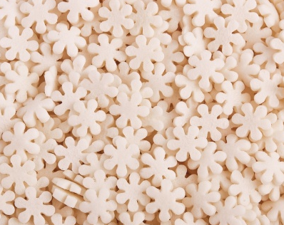 Посыпки "Снежинки белые" 0,75кг, tp16113