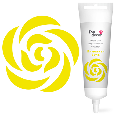Смесь д/окраш.пищ.продукт.жидк. Лимонная 100г hk70023