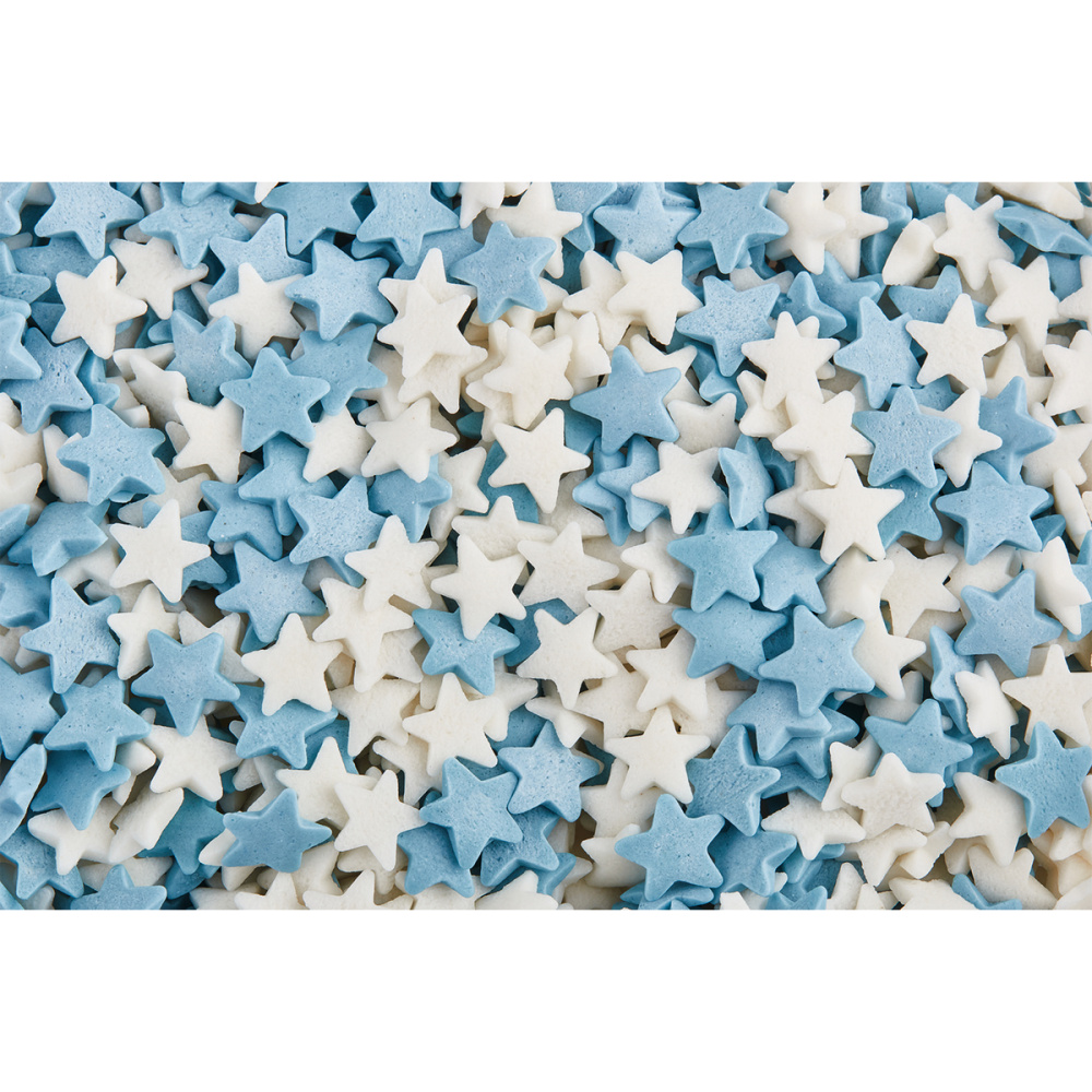 Посыпки Звезды бело-голубые, 0,75кг tp15741