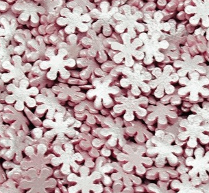 Посыпки Снежинки сиреневые перламутровые tp20417