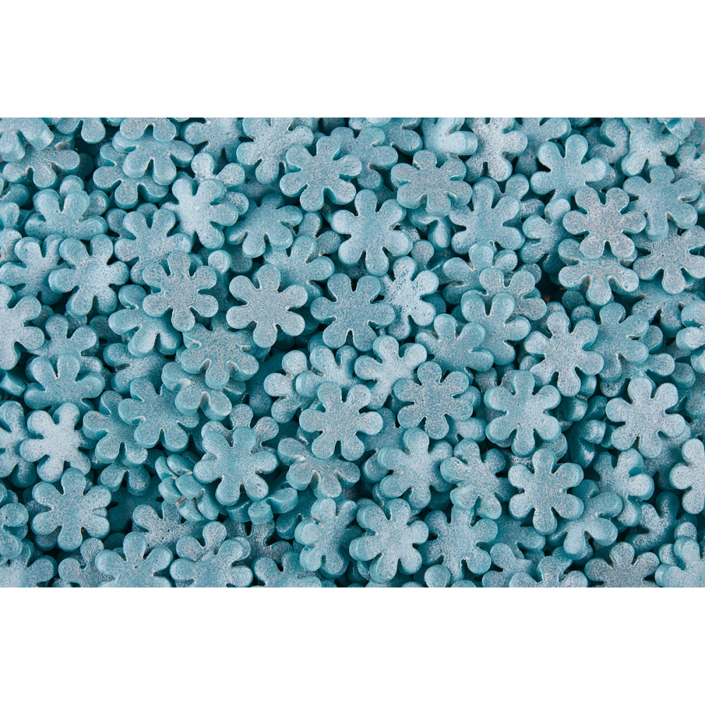 Посыпки Снежинки голубые  перламутровые, 0,75 кг tp20394