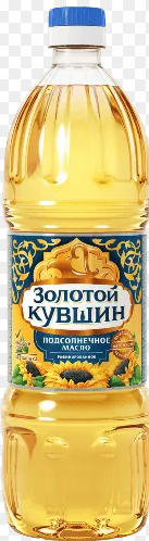 Масло подсолнечное рафинированное дез. 1л Золотой кувшин В/С (15шт/уп)