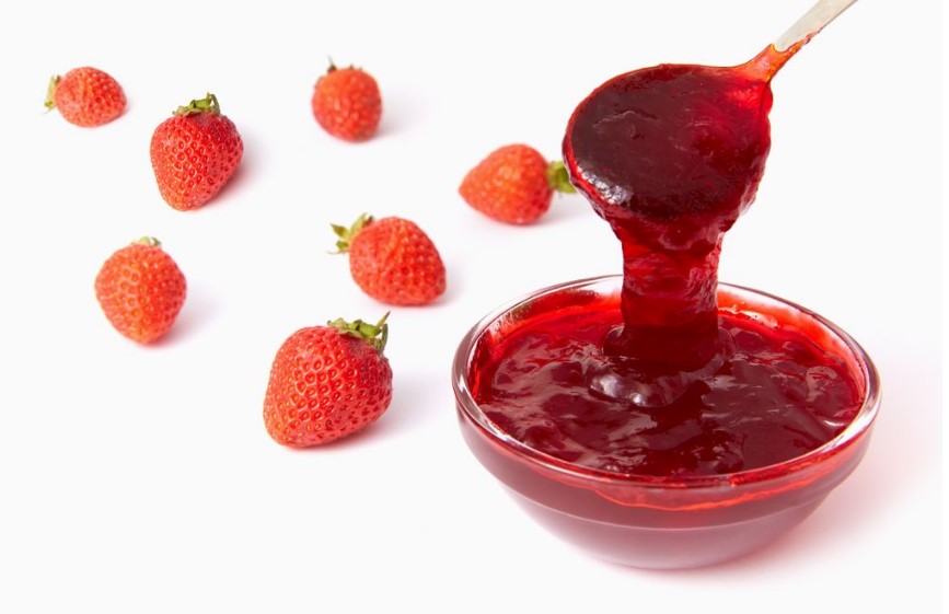 Паста десертная концентрированная РАДУГА Клубника, 2,5кг, Россия