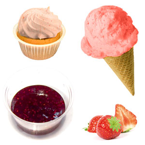 Паста десертная Клубника (ведро 1,4 кг.) 72695