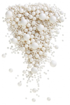 Драже зерновое взорванные зерна риса в цветной кондит.глаз. Белоснежное №258М