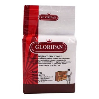 Дрожжи инстантные  сухие "GLORIPAN", 500гр*20