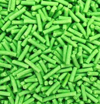 Посыпка декоративная Профи-Декор вермишель цветная (зеленая) 4 кг/кор