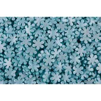Посыпки Снежинки голубые  перламутровые, 0,75 кг tp20394