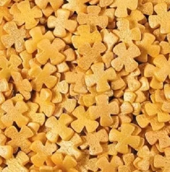 Посыпки "Крестики золотые"  0,75 кг tp20332